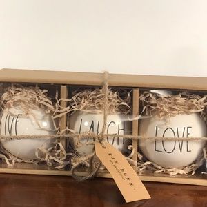 Rae Dunn Christmas ornaments